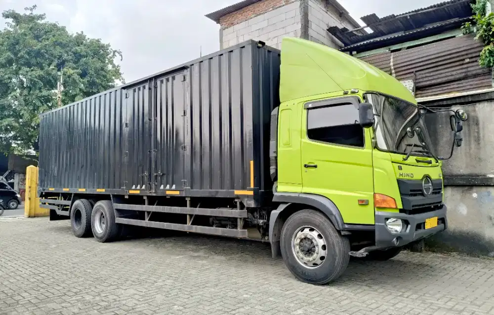 MULUSbanBARU MURAH Hino tronton 6x2 FL 260 JW box besi 2023 bok ranger