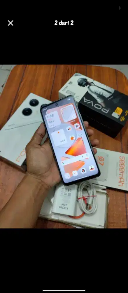 tecno pova 7 5g . 8/128gb
