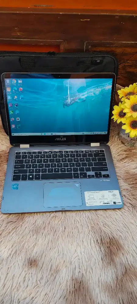 Asus Vivobook Flip 14 TP401M/N4020/RAM 4GB/SSD 256/14' TOUCH FLIP 360%