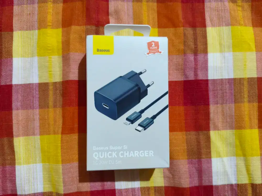 Baseus Charger Lighting 20 Watt Baru Resmi