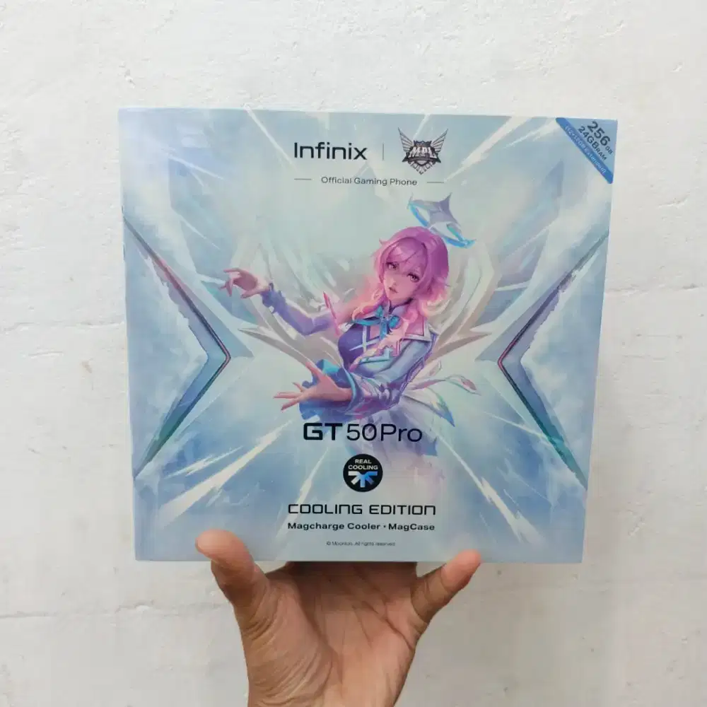 INFINIX GT 50 PRO 5G RAM 12GB/256GB | BARANG BARU BERGARANSI RESMI