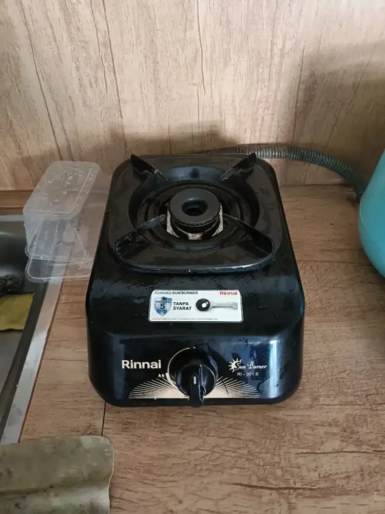 KOMPOR GAS 1 TUNGKU + SELANG AJA(TANPA TABUNG SELANG)