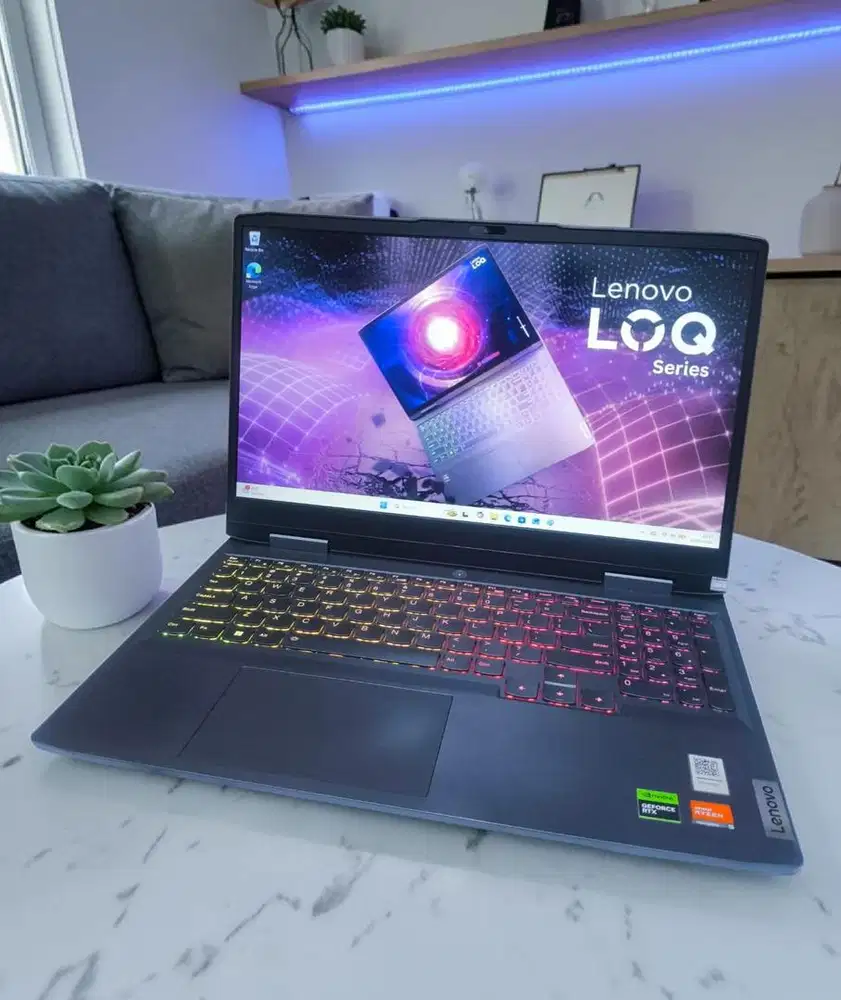 Lenovo LOQ Gaming 7s Ram 16/512gb Ssd Dual Vga Nvidia Rtx Siap Pakai