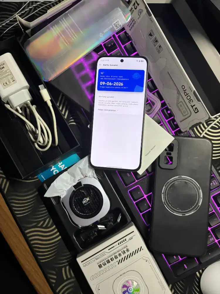 INFINIX GT 30 PRO 12/512 MULUS + COOLER TH 16 PRO