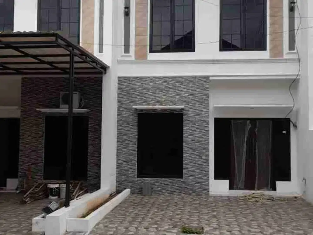 Hunian cluster mewah unit siap huni dijatisampurna lokasi strategis 5menit ke tol JORR jatiwarna