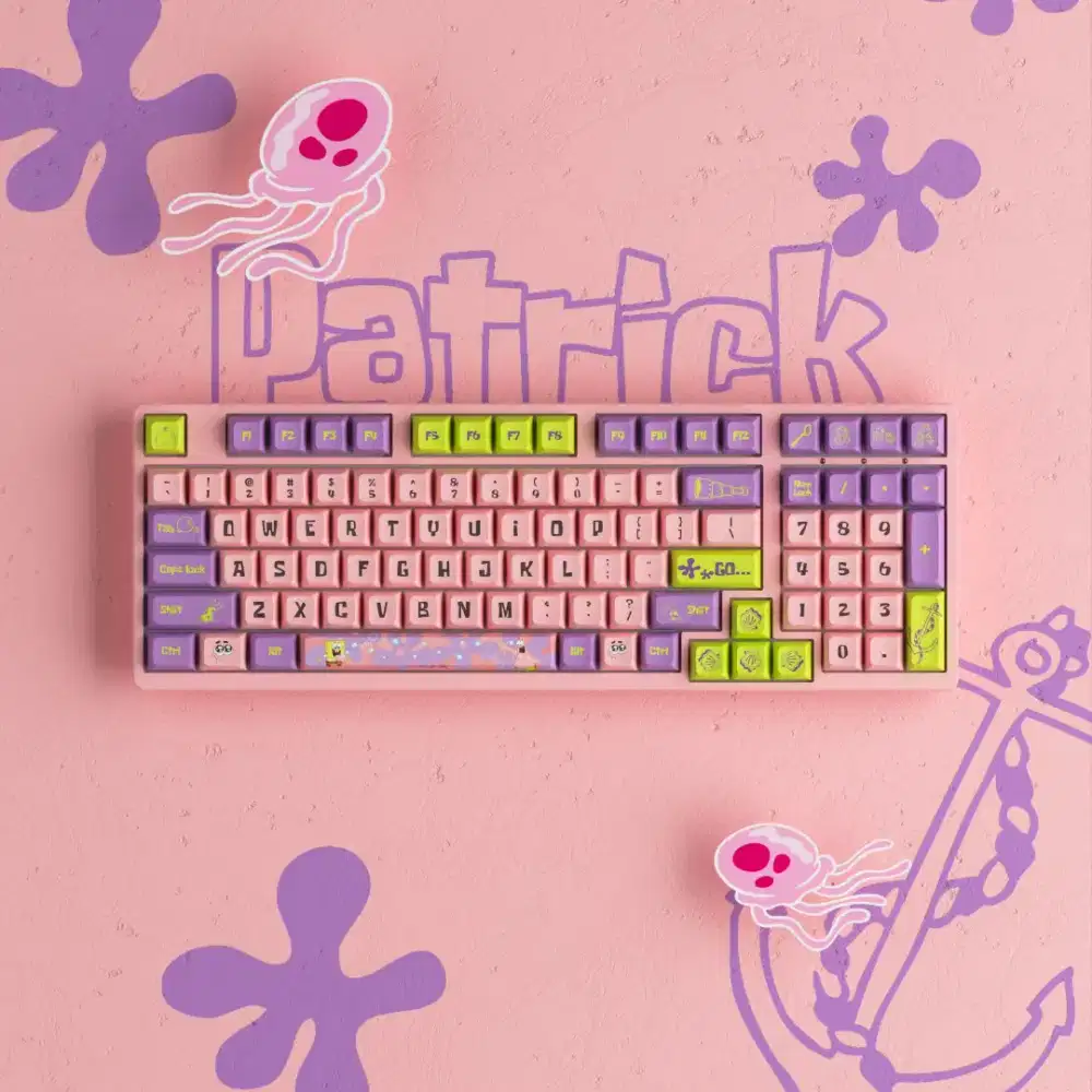 Keyboard Mekanik seri Nickelodeon Patrick
