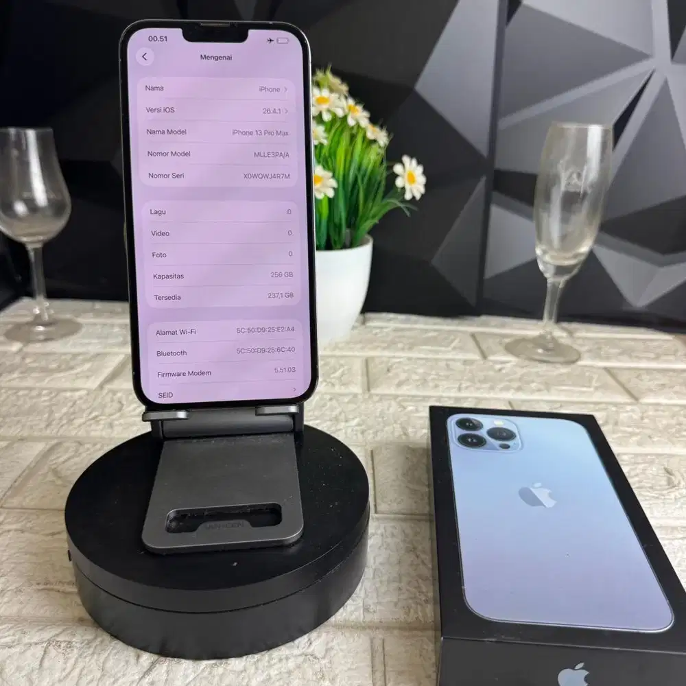 iphone 13 pro max 256gb Ex ibox Fullset Bisa COD dan TT
