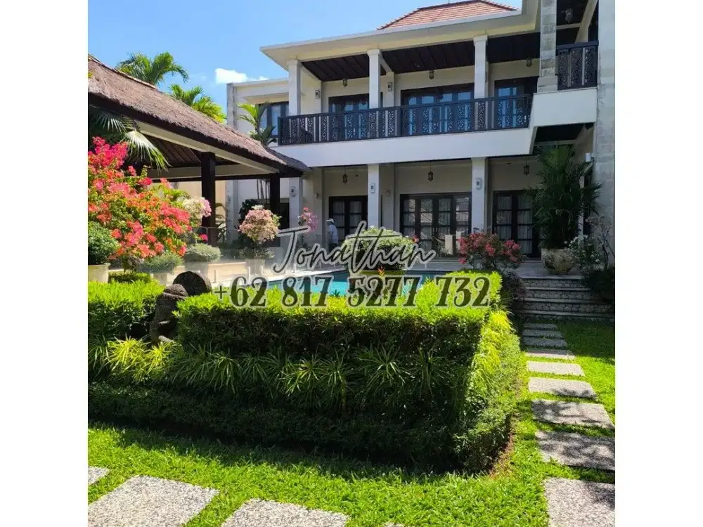Dijual Villa Pribadi 3 Kamar Kolam Renang SHM IMB Dekat Pantai Jimbaran Bali