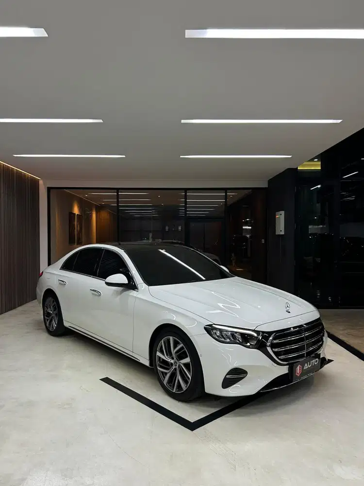 Mercedes Benz E200 Exclusive Line 2026 Putih Km13rb Nik 2024 B1458JEP