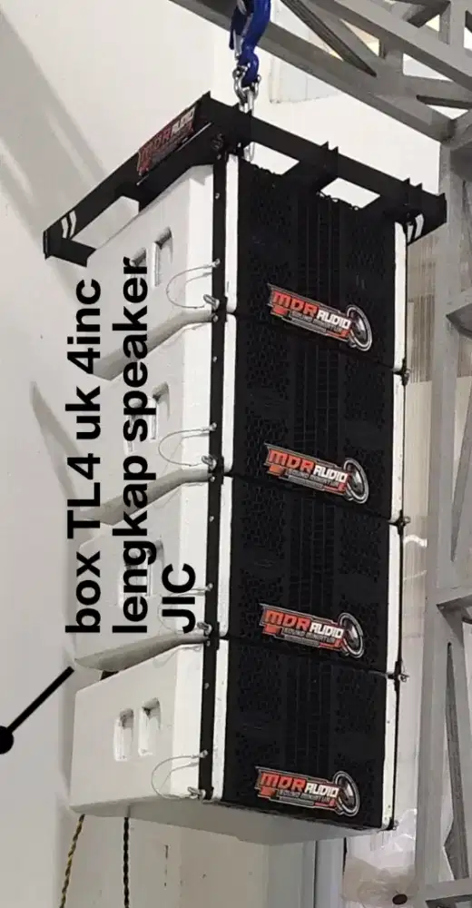 Box TL4 uk 4inc lengkap speaker
