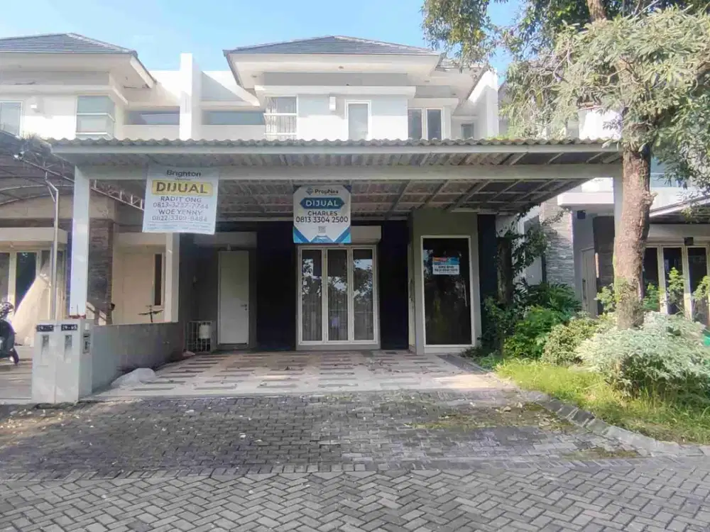 Dijual via lelang rumah di wisata bukit mas blok I 9 no 5 Surabaya