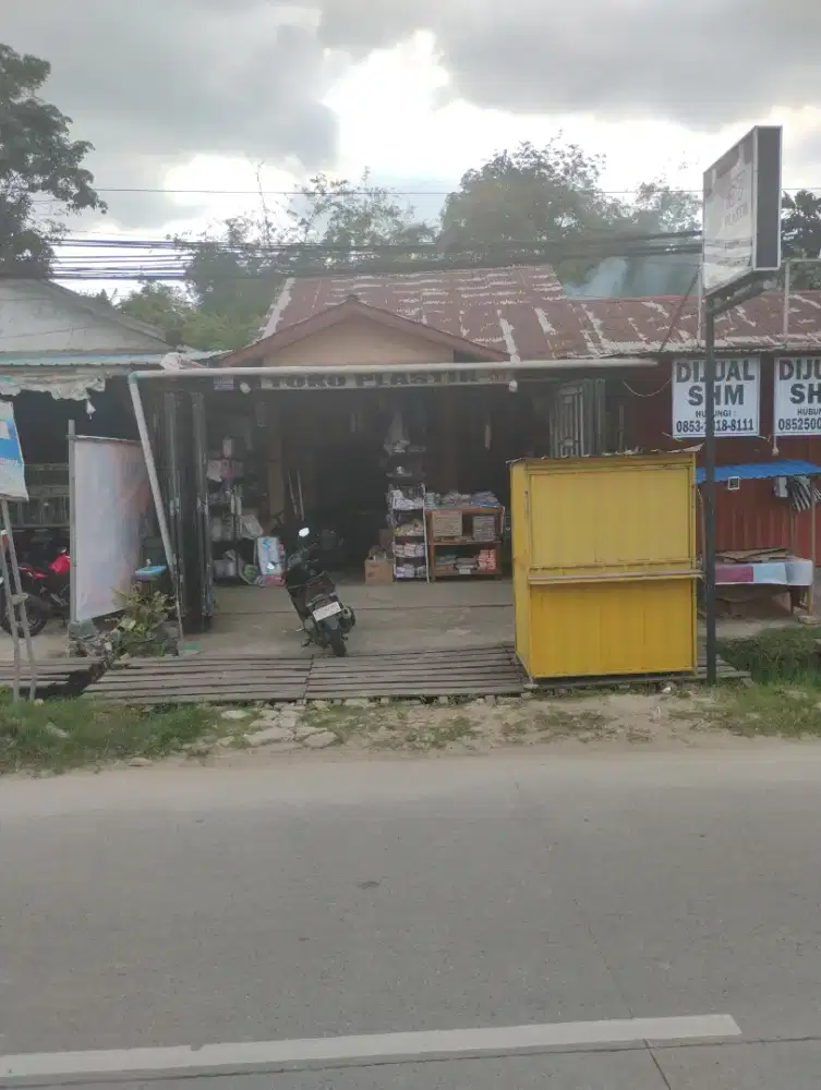 Dijual Rumah + Toko Samarinda Kaltim