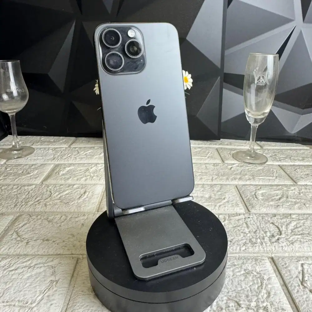 iphone 15 pro max 512gb Black Ex ibox Fullset bisa COD dan TT