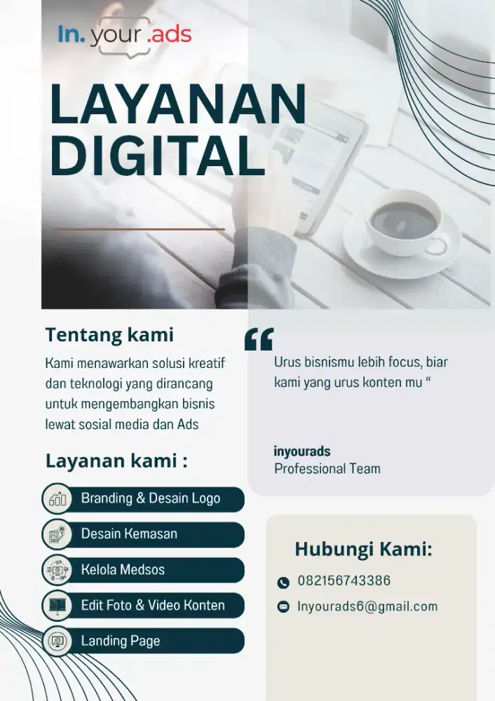 Jasa Digital Sosmed & Editor Video / Foto