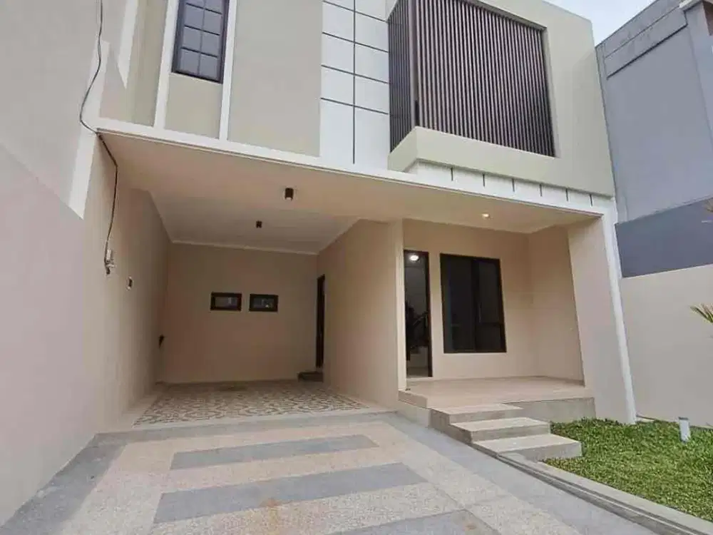 Rumah baru gress tenggilis kav 1 dekat kampus ubaya