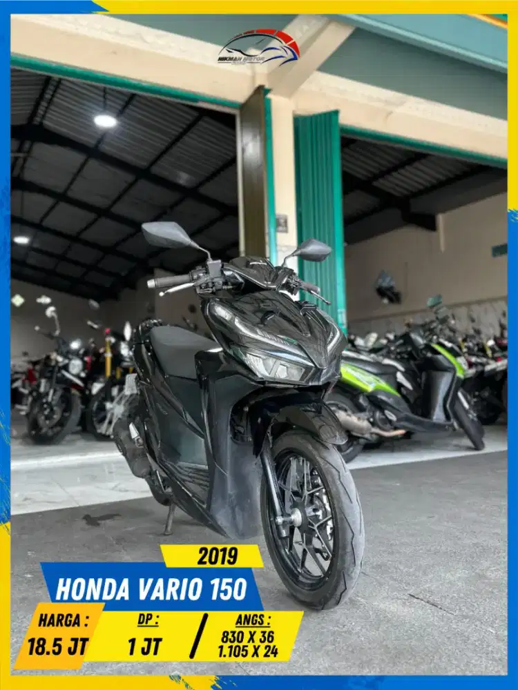 HONDA VARIO 150 2019 MURAH MERIAH BOSSKU HIKMAH MOTOR KEPUH MALANG