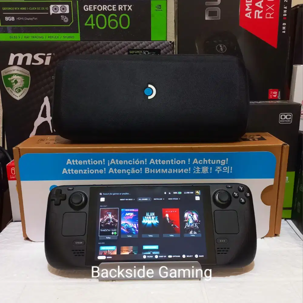 Steamdeck 512GB Fullset