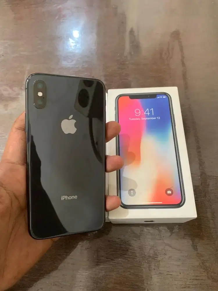 iPhone X 256Gb Ex Inter All Provider Bergaransi
