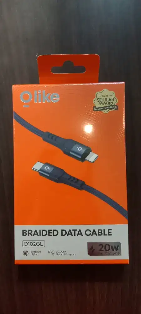 OLIKE D102CL USB-C to Lightning Braided