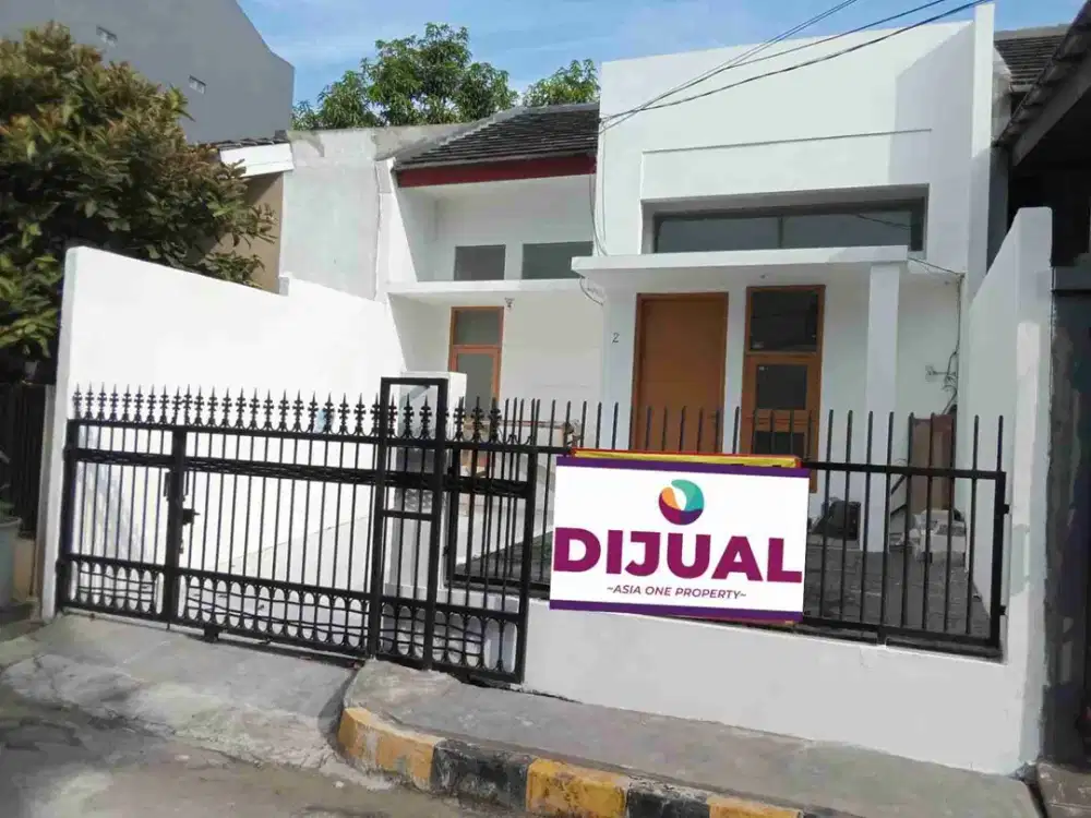 Dijual Murah Rumah bangunan baru di dalam cluster dekat Fresh market cikunir