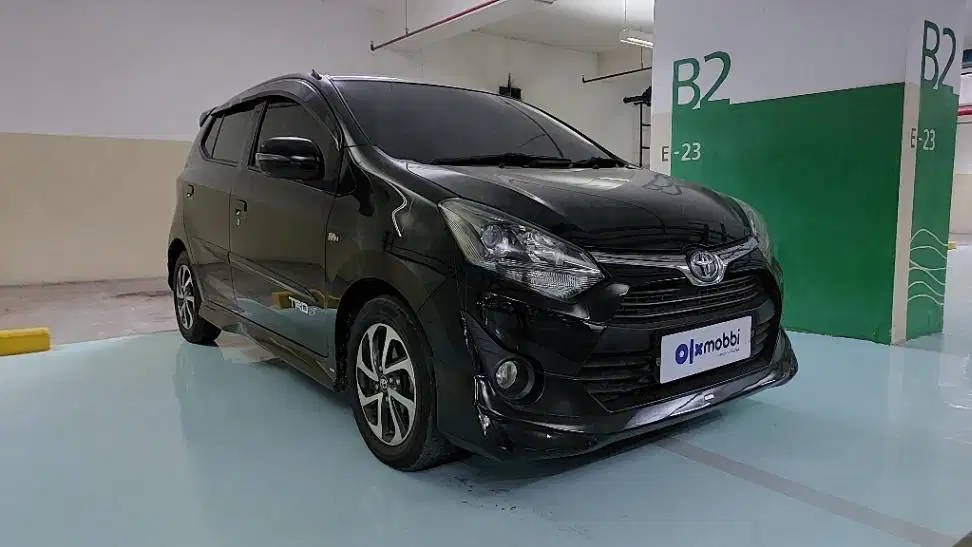 DP MURAH Toyota Agya 1.2 TRD Sportivo Bensin-AT 2019 Hitam CTGZB