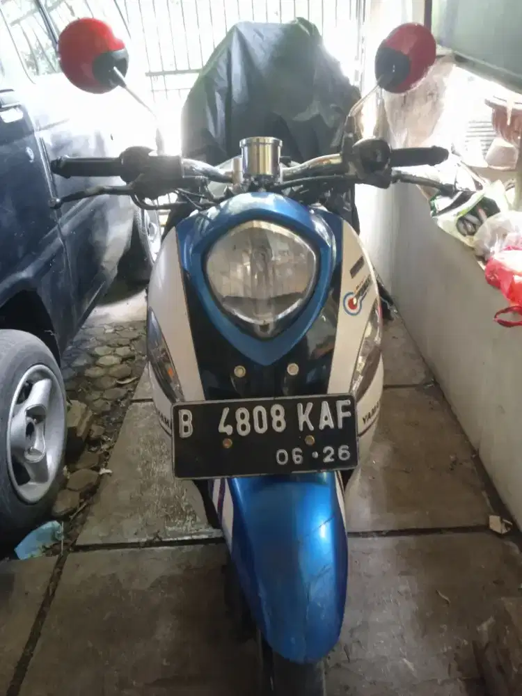 Yamaha Fino 125 CC Fuel Injection Original cat Tidak ngebul dan kering