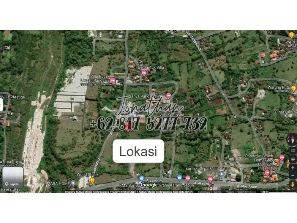 Dijual Tanah Ocean View 60 Are SHM di Kutuh Nusa Dua Bali Cocok Hotel dan Resort - LSYT