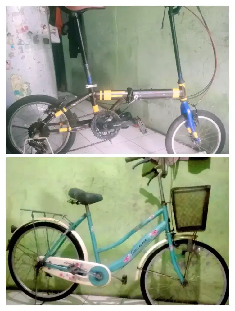 Sepeda lipat UK 16 dan mini UK 24 borongan