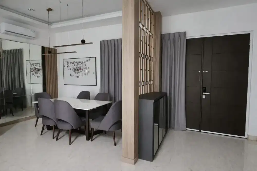 Dijual Murah Apartemen Taman Anggrek 3RB Furnished