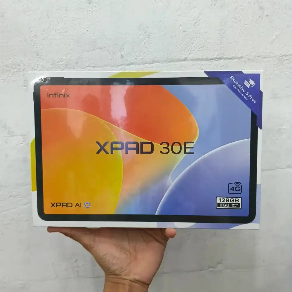 TABLET INFINIX XPAD 30E RAM 4GB/128GB | BARANG BARU BERGARANSI RESMI