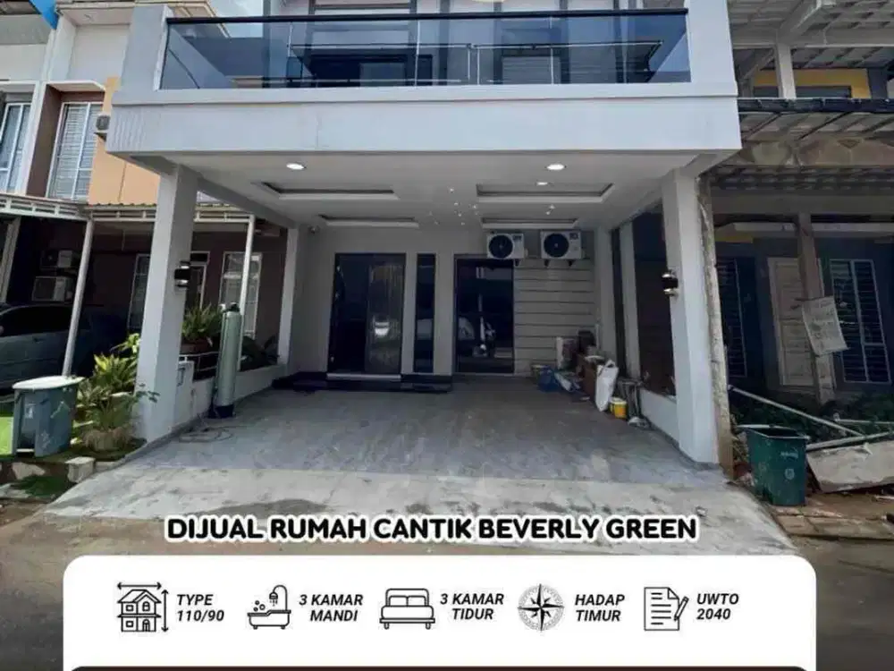 Dijual rumah Beverly green batam center