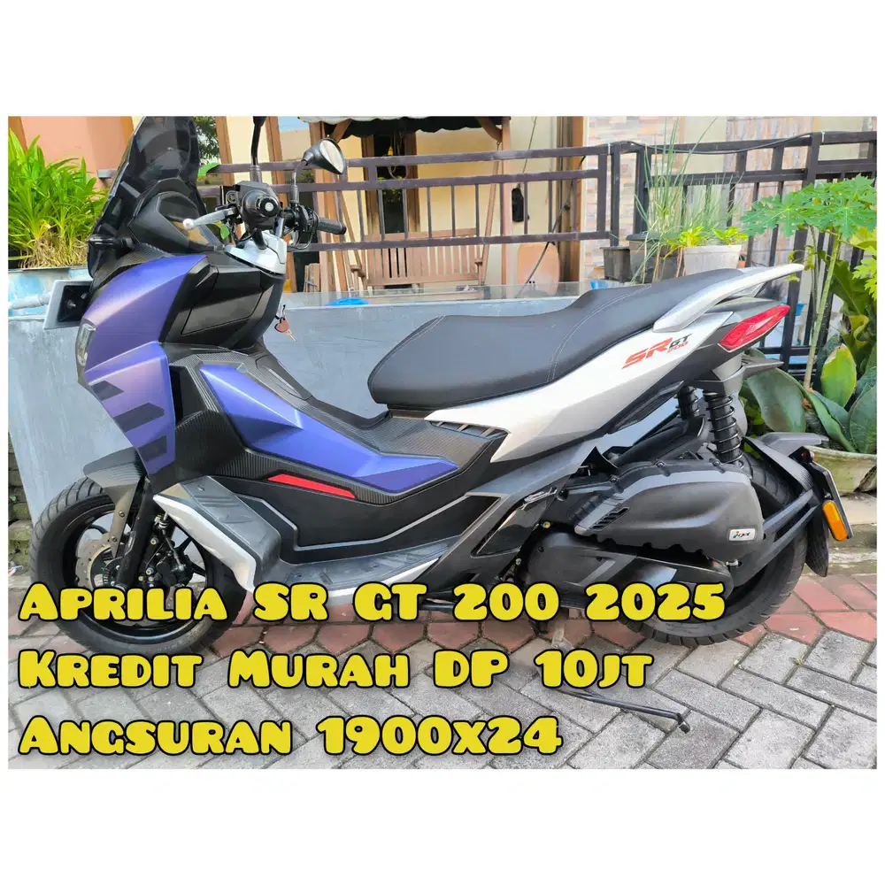 Aprillia SR Gt200 2025 km1rb Perak H kota