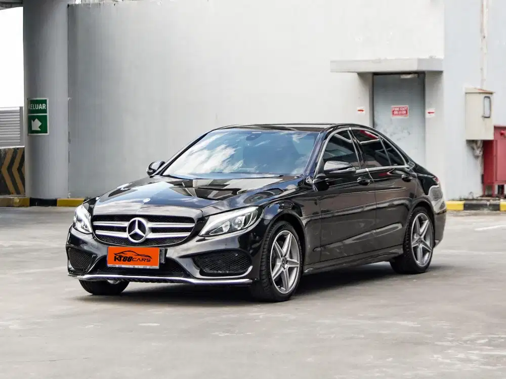 Mercedes Benz C200 AMG Matic 2018 pakai 2019 hitam ganjil