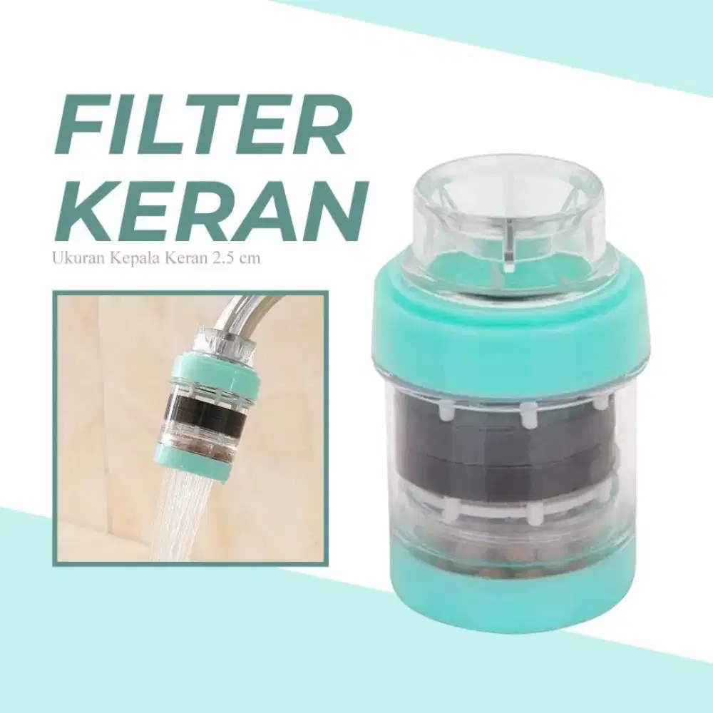 Saringan Filter Keran Air Faucet Medical Water Purifier.
