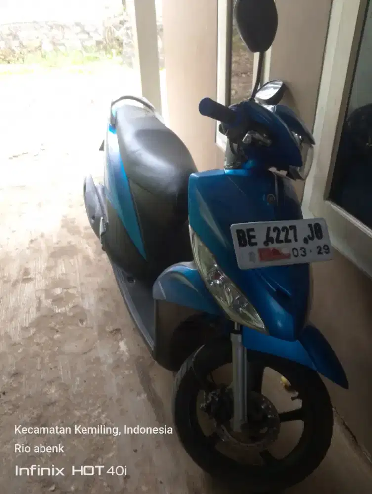 Jual motor mio j tahun 2012 ahir lengkap