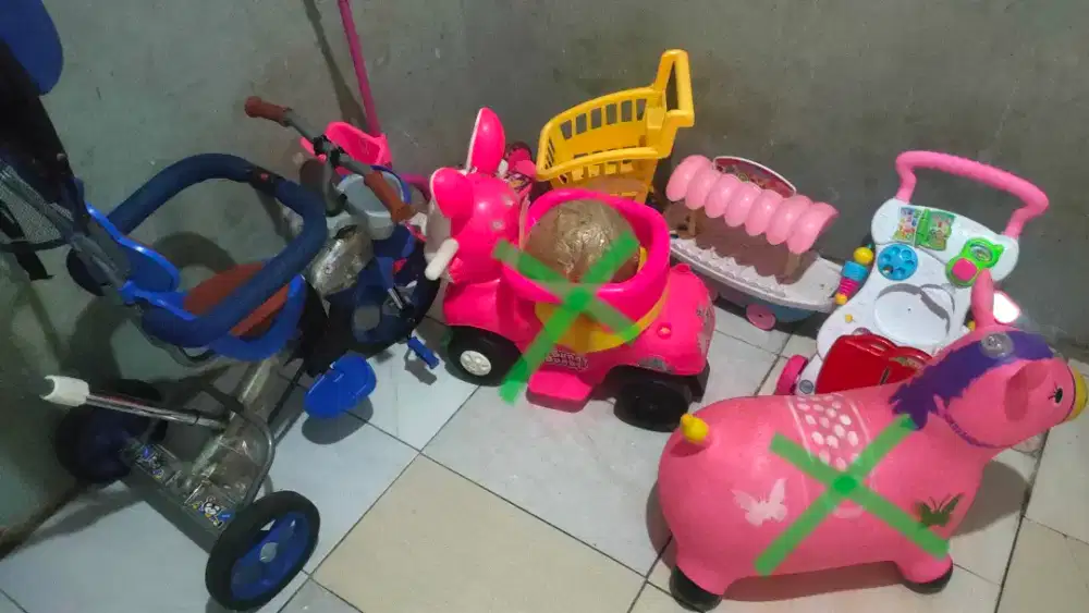 Mainan anak sepeda roda 3