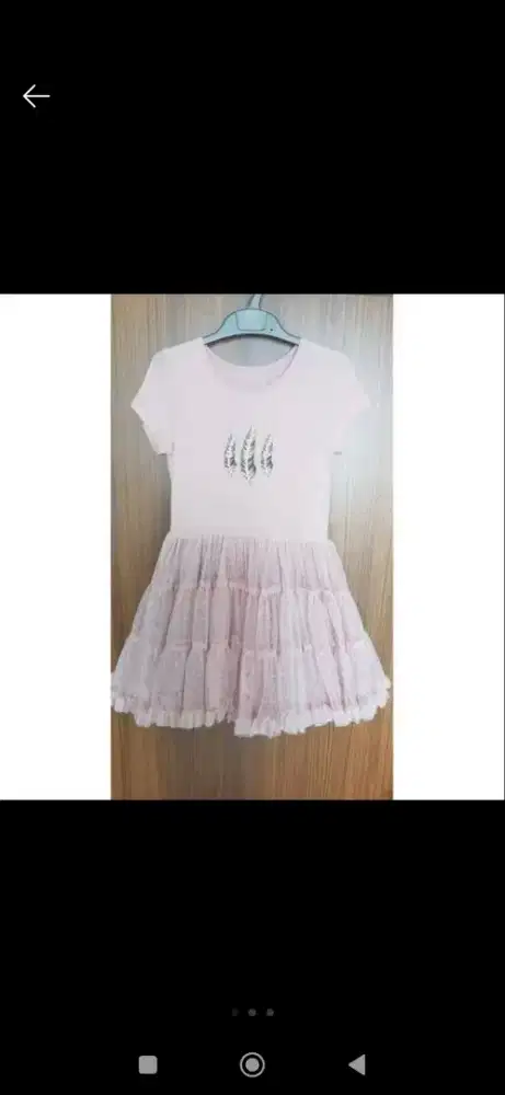 Preloved dress tutu anak mothercare
