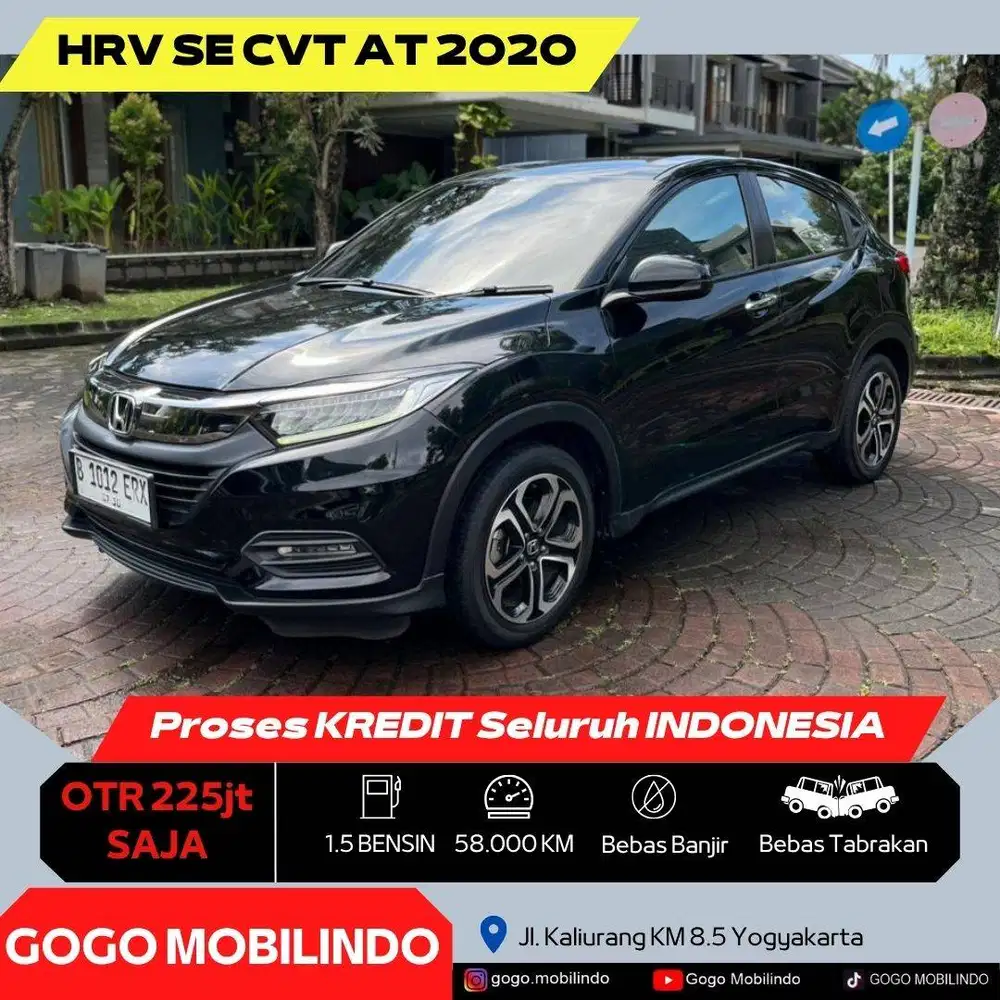 Honda HRV SE CVT Matic 2020 ISTIMEWA DP Minim Wrv