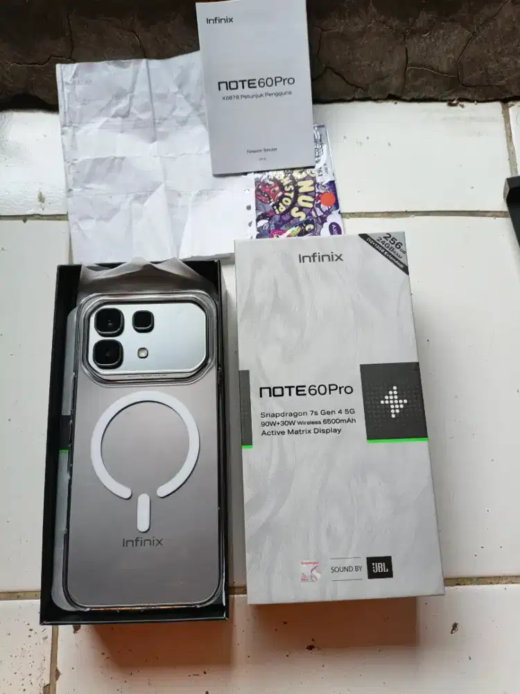 Infinix note 60pro 5g 12/256