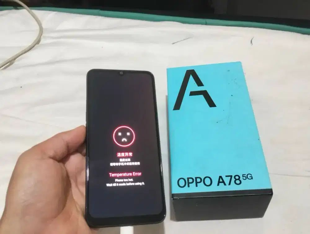 BU OPPO A78 5G RAM 8GB / 256GB 6.56in Fingerprint 5000Mah Kamera 50MP