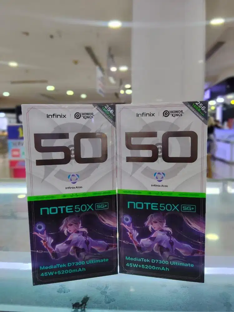 INFINIX NOTE 50X 8/256GB GARANSI RESMI NEW (SEGEL ORI)