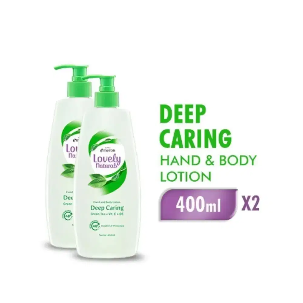 Emeron Lovely Naturals Hand & Body Lotion Deep Caring.