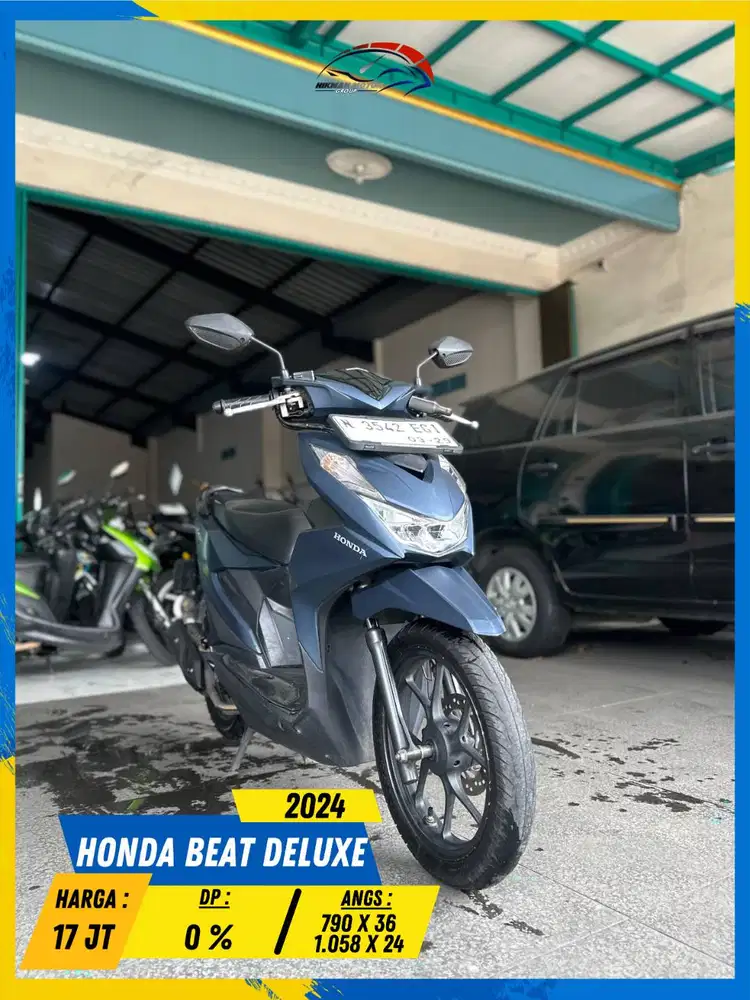 HONDA BEAT DELUXE 2024 NEGO GAS POLL MASZEHH HIKMAH MOTOR KEPUH