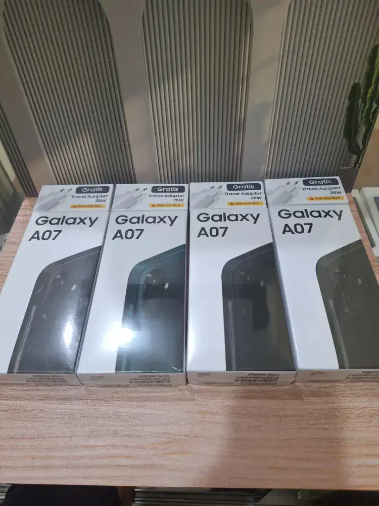 Samsung A07 ram 4/64gb new Garansi resmi 1 tahun