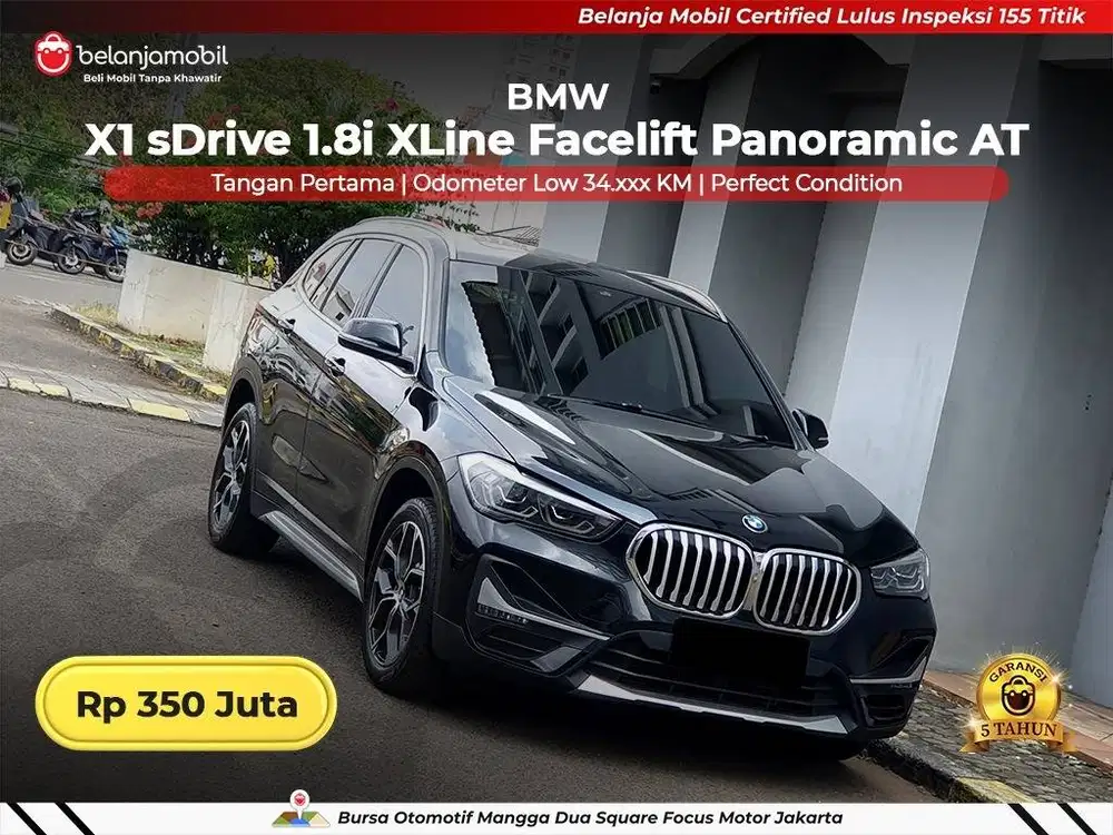 [ LOW KM 34RB ] BMW X1 X 1 sDrive 1.8i XLine Facelift LCi 2019/2020