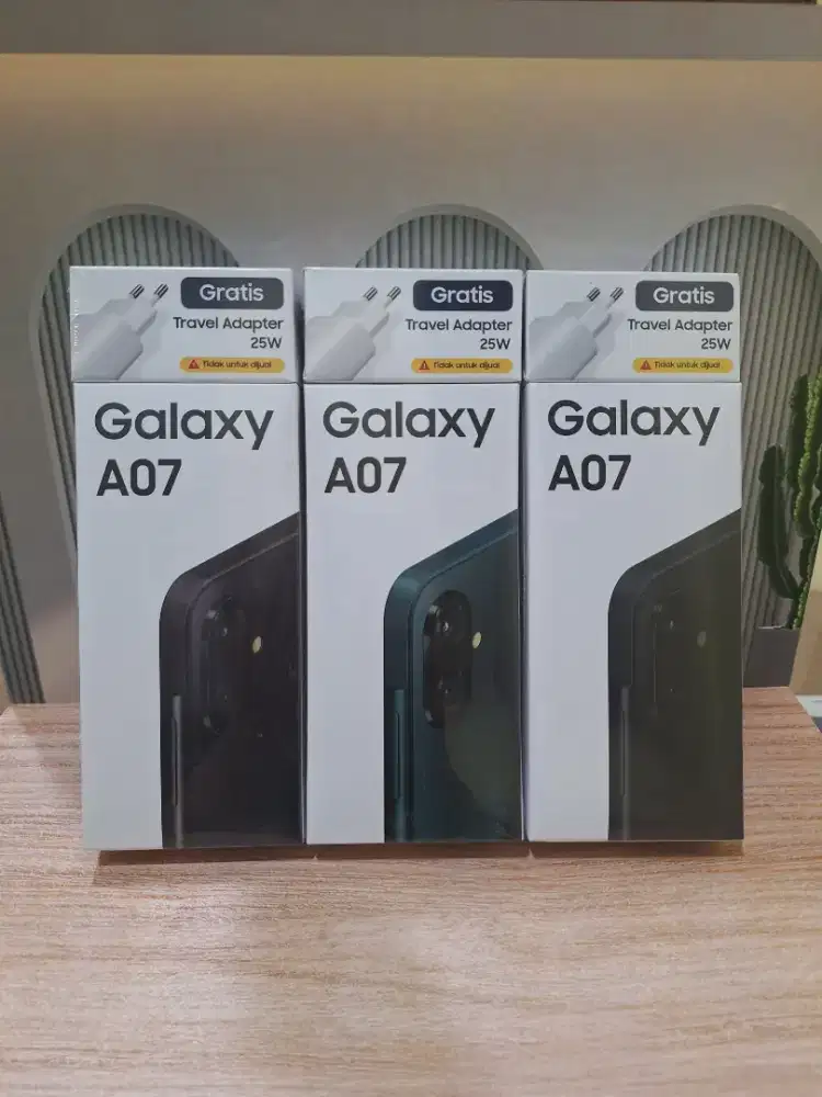Ready!! Samsung A07 ram 4/64gb New Segel