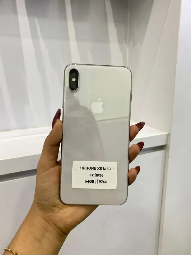 iphone xs max 64 gb fullset no minus