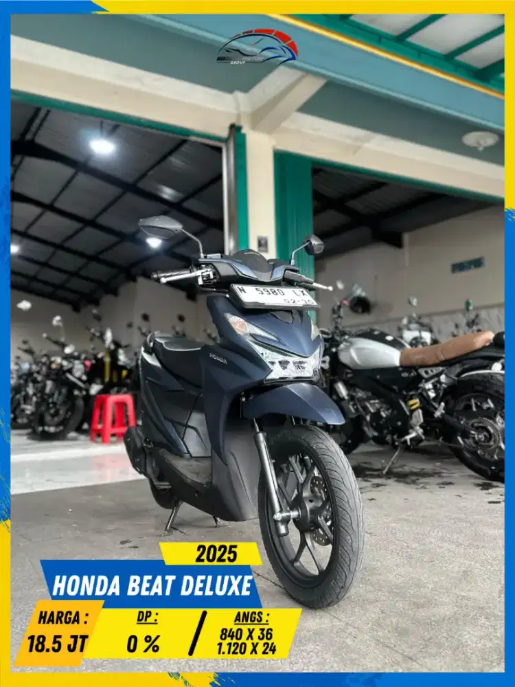 HONDA BEAT DELUXE KEYLESS 2024 ISTIMEWA LURR HIKMAH MOTOR KEPUH MALANG