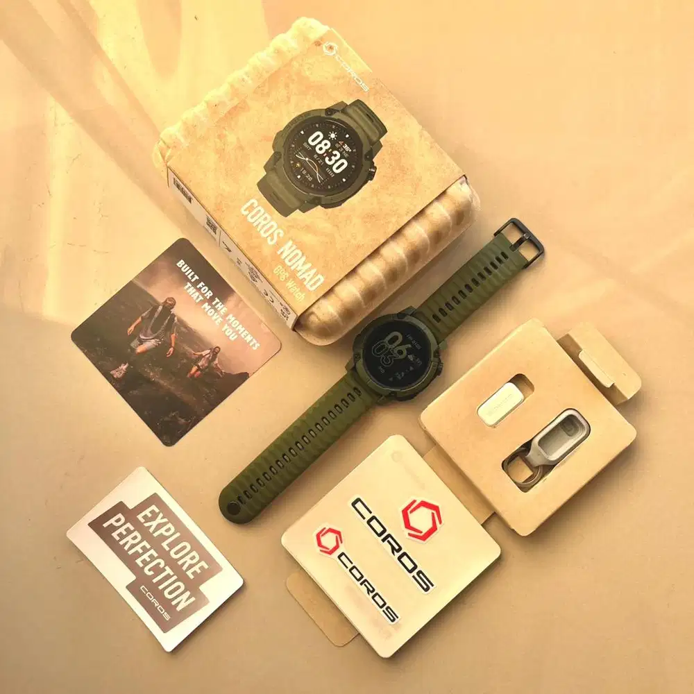 Coros Nomad green bukan garmin