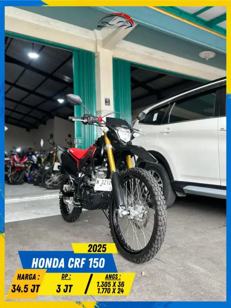 HONDA CRF 150 2025 BARANG CIAMIK MASZEHH HIKMAH MOTOR KEPUH MALANG